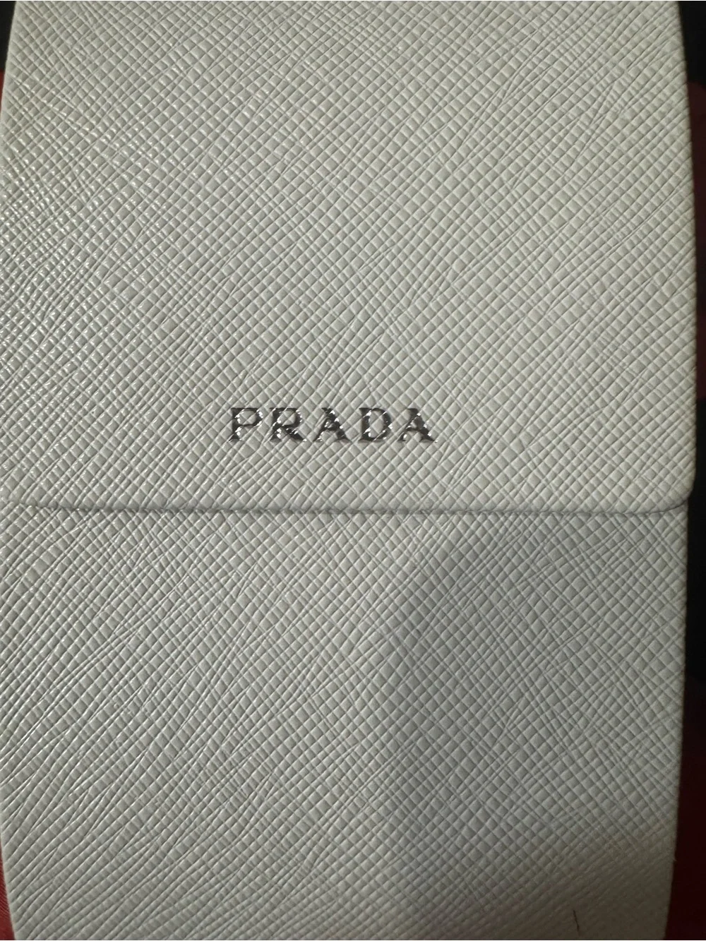 PRADA Iconic 💯% Authentic luxurious Eyewear/ Sunglasses Case. No cloth. No box.
